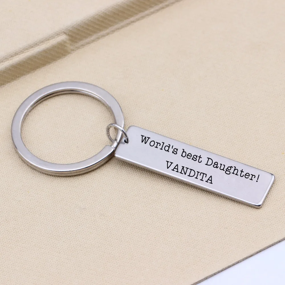 Брелок с именем на заказ гравировкой | Украшения и аксессуары