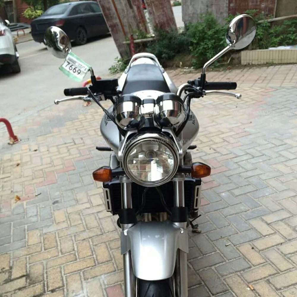 Боковые зеркала заднего вида для HONDA CB 400/600F/750F2/900F HORNET CB400 SUPER FOUR CB600F CB750F2 CB900F