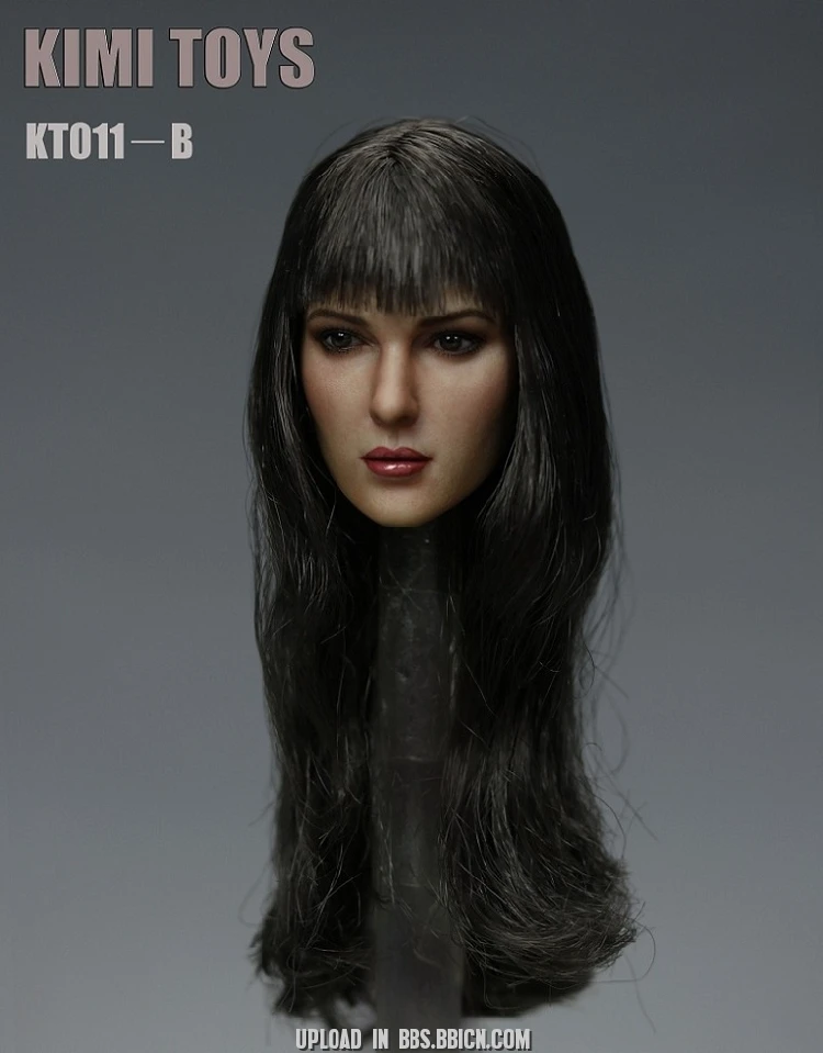 KIMI TOYS KT011 1/6 Европейская красавица Девушка голова лепить для 12 дюймов фигурку