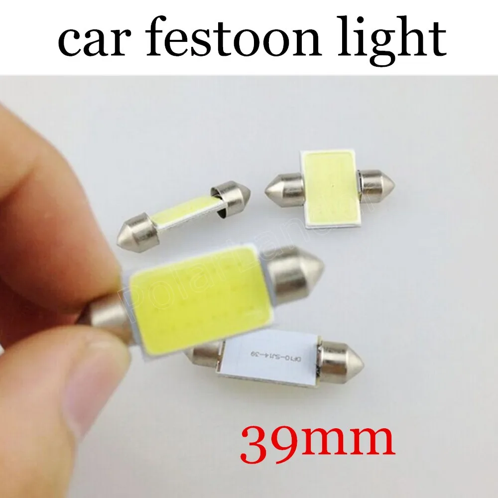 2 шт. новый продукт 39 мм C5W 12В 0 6 Вт автомобильный led f estoon свет COB авто лампы для