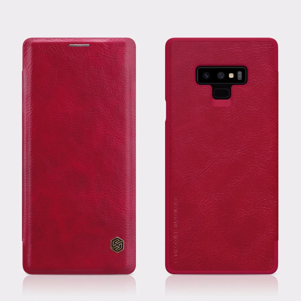 for Samsung Galaxy Note 9 Case Nillkin Retro Luxury PU Flip Wallet Card Slot Phone Smart Cases for Samsung Note 9 Note9 Cover