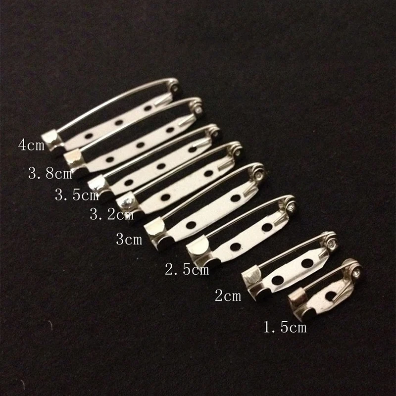 500 шт. булавки для брошей 15 мм 20 25 30 35 38 45 мм|brooch base|diy broochpin diy |