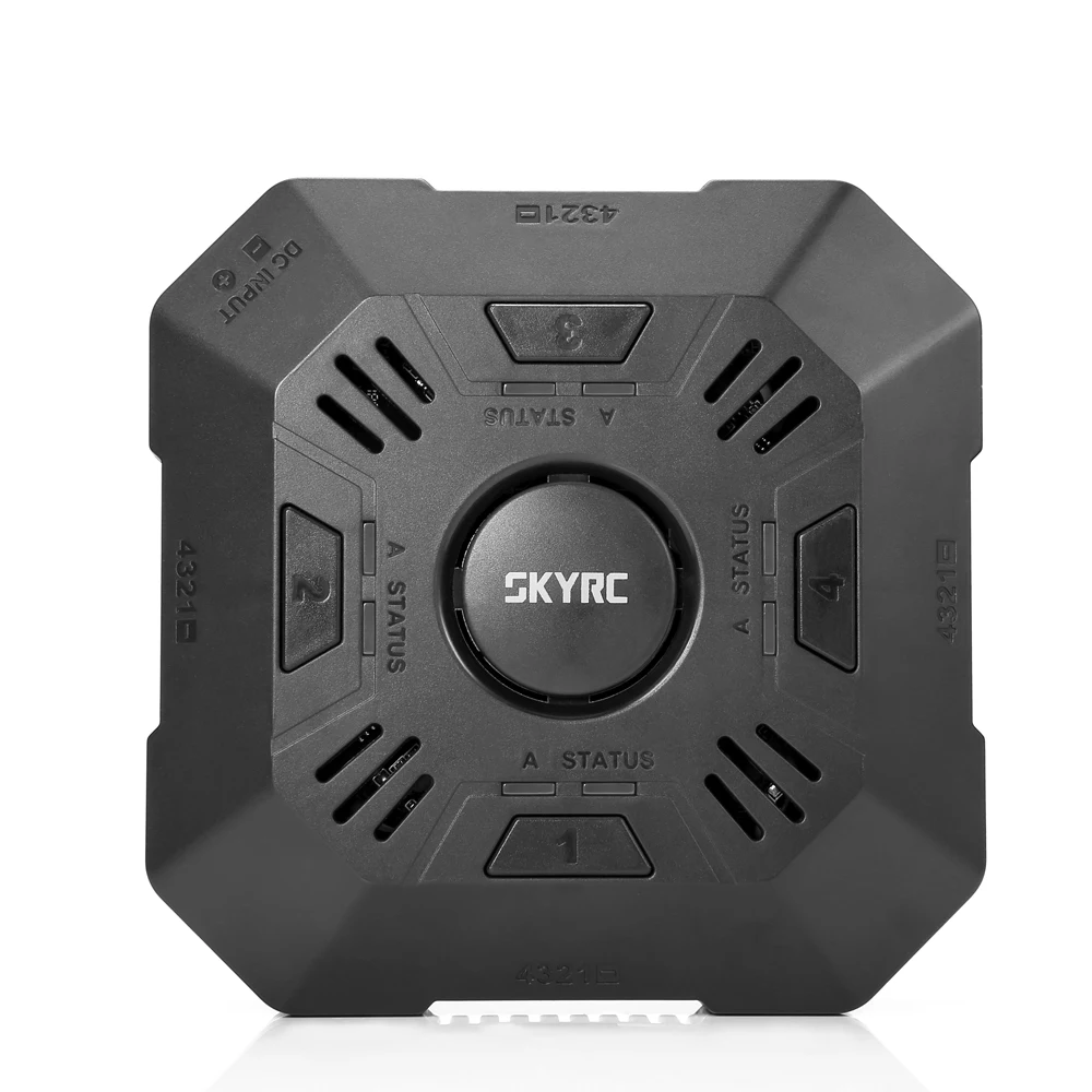 Original SKYRC E4Q 4 Channel DC Multi Charger Independent Ports Balance For 2-4S LiPo Battery 2A 3A 5A Adjustable | Электроника