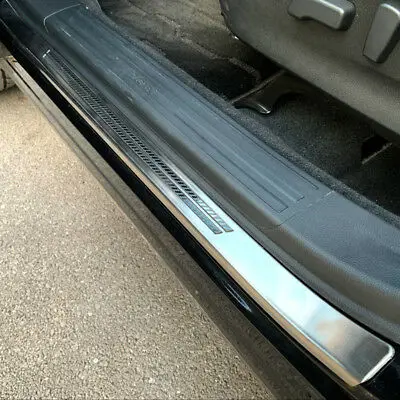 Наружная Накладка на порог двери из нержавеющей стали 4 шт. для Subaru Forester