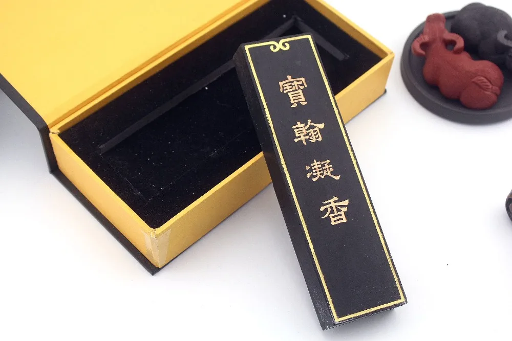 Сверхтонкая масляная соль китайские чернила оригинальная ручка Hukaiwen baohanningxiang