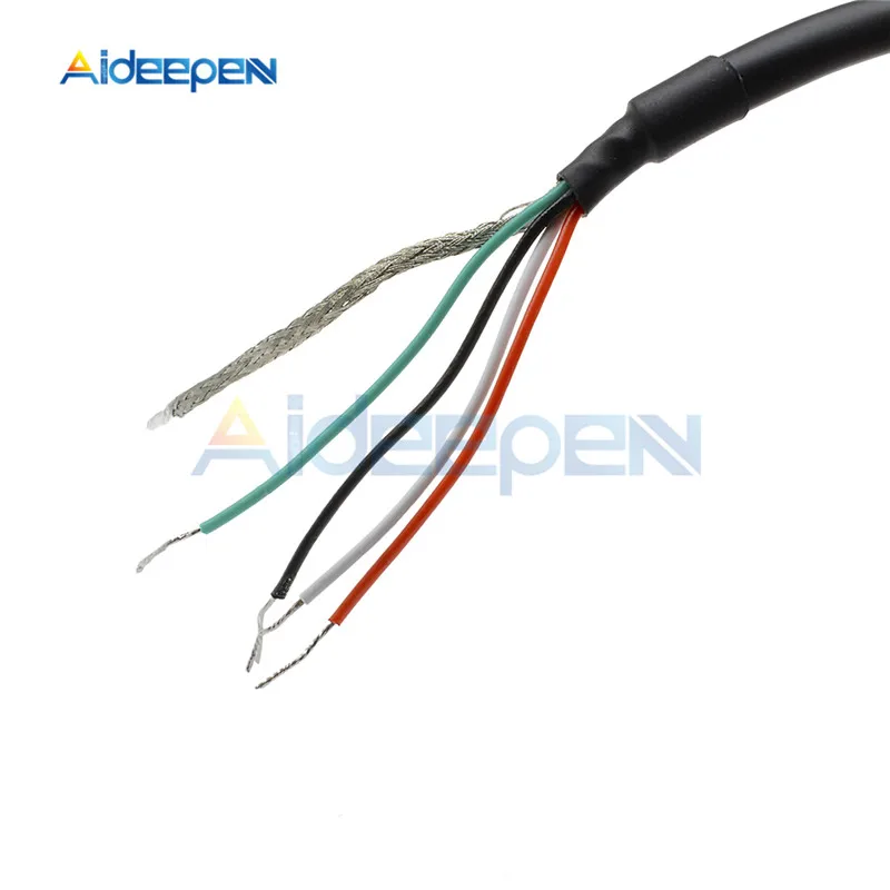 DC 5 V-24 V 360 600 импульсный инкрементный оптический поворотный кодер AB двухфазный муфты 6 импульсный дополнительный Силовые транзисторы NPN выход открытого сборника