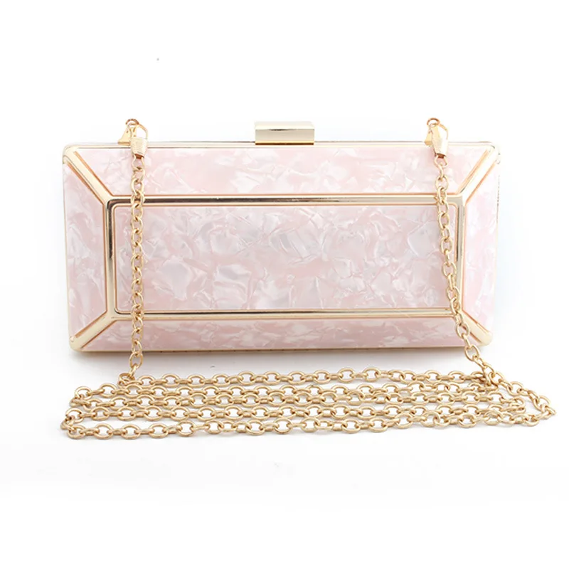 Новинка 2018 роскошный женский кошелек и сумочка акриловый черный/синий/розовый