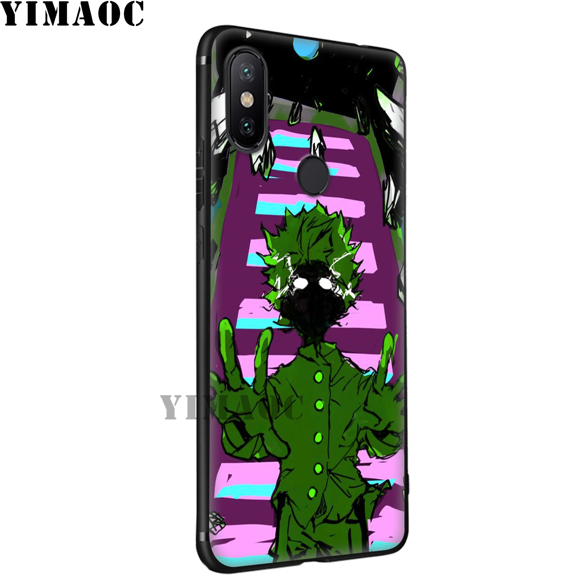 Yimaoc Mob Psycho (милый чудак 100 Мягкий силиконовый чехол для Xiaomi Redmi 7A Note 7 6 6A 5 4 4X 4A 5A S2
