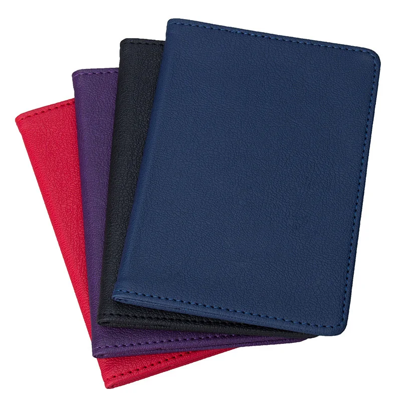 Обложка для паспорта из ПУ кожи мужчин и женщин чехол путешествий документов