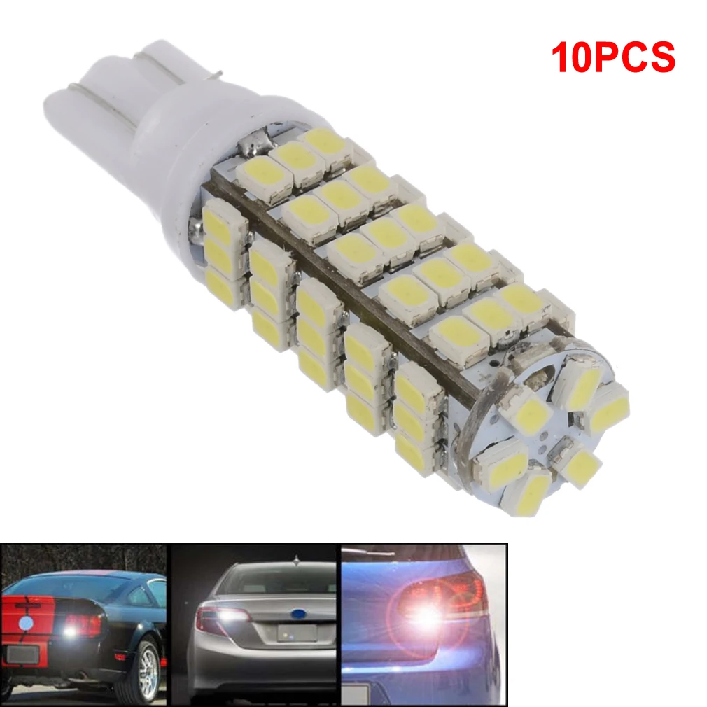 10 шт. супер яркий белый T10 68-SMD светодиодный W5W 194 906 168 автомобильный обратный