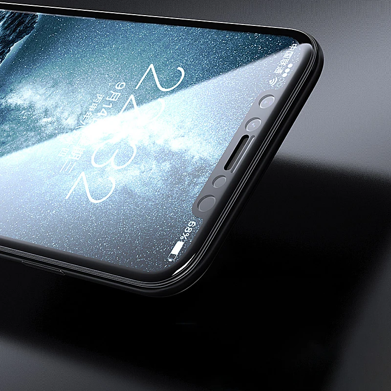 Для iPhone XS закаленное стекло MOfi для iPhone XR Защита экрана для iPhone XS Max полное покрытие для iPhone XS закаленная пленка