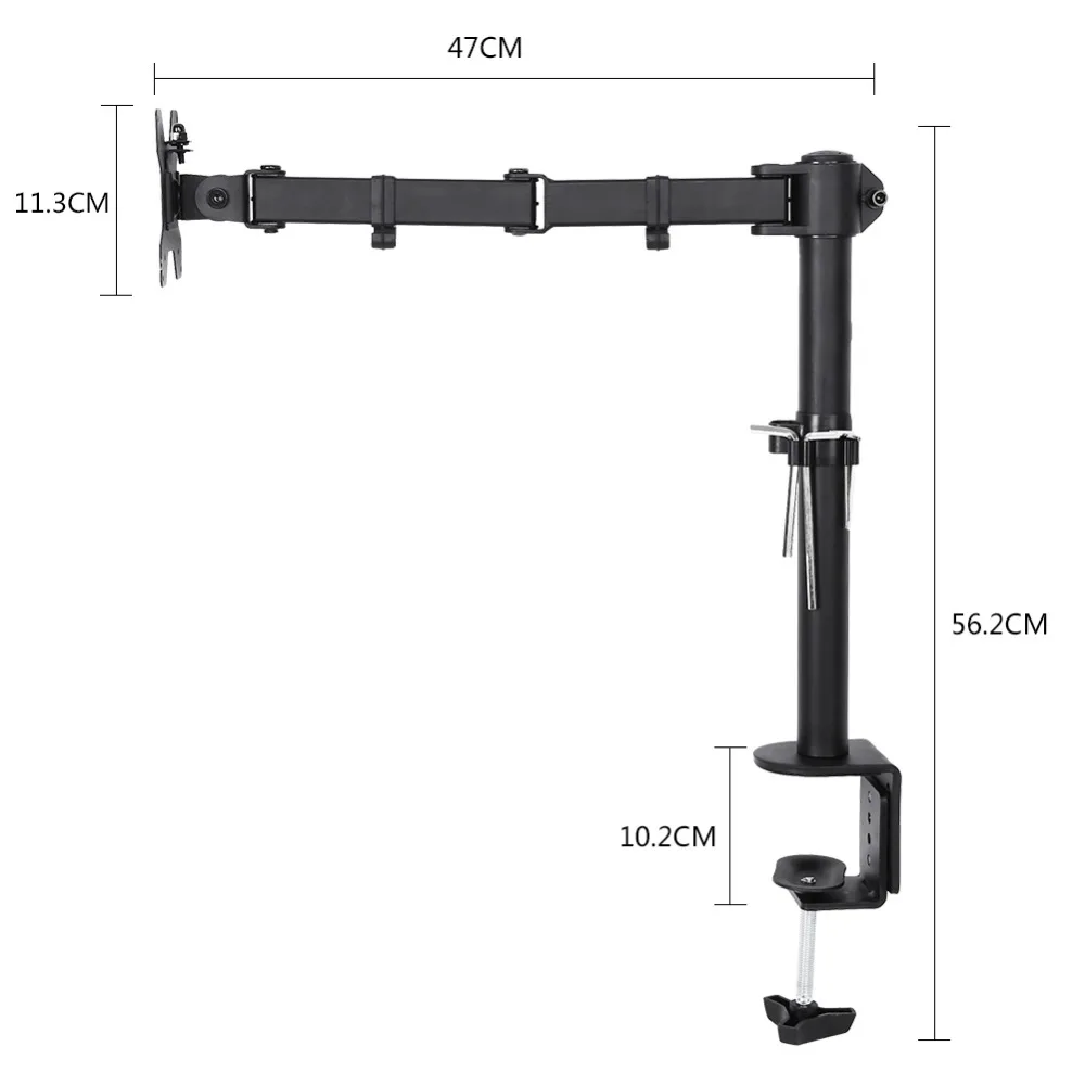 13 27 &quotLCD монитор Arm TV кронштейны одной руки держатель Настольная подставка
