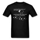 Топы И Футболки, черная футболка с овечкой, забавная Мужская одежда, простая футболка с рисунком, милый дизайн, мужские футболки, летняя хлопковая одежда