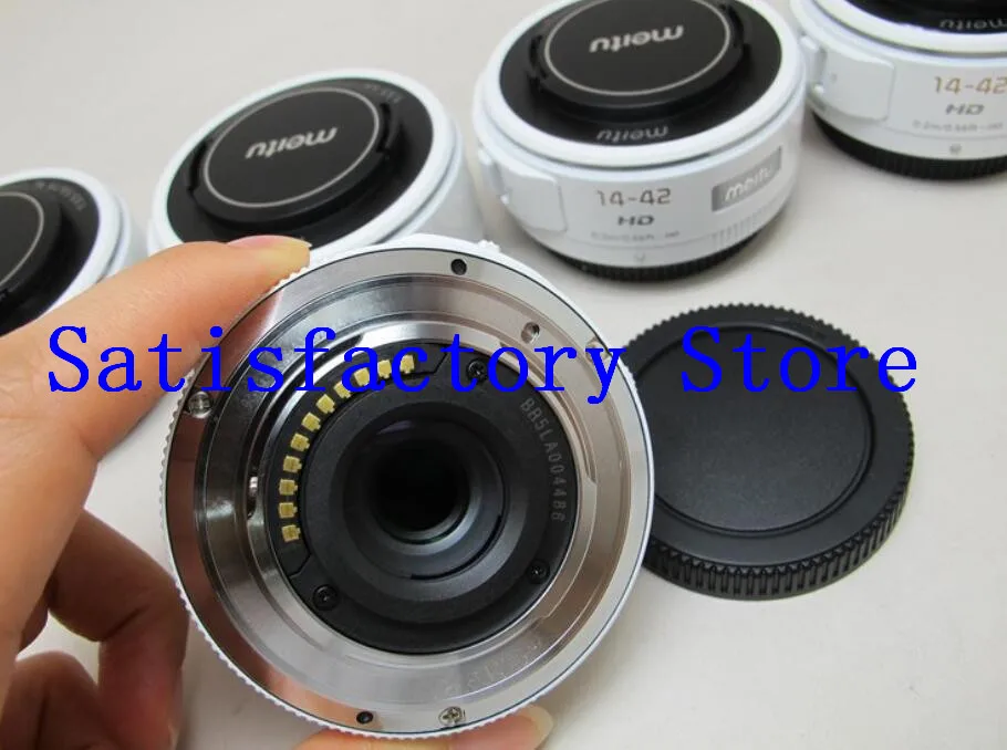 Meitu 14-42 F3.5-5.6 ASPH OIS зум-объектив для Panasonic для Olympus Micro 4/3 SLR камера 14-42 мм GF3 GH4 GF9