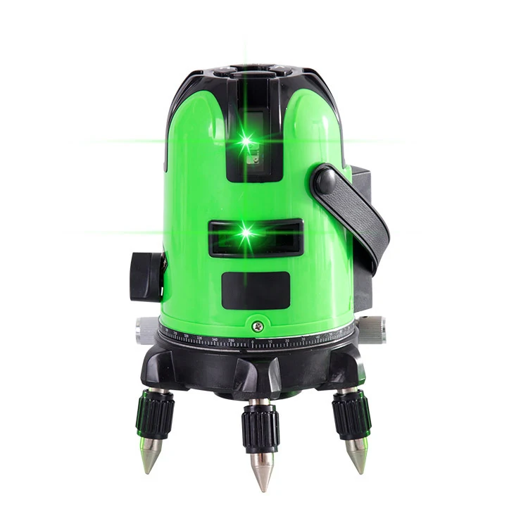 

5 Lines 5 Points Laser Level Measure Automatic Self Leveling Vertical&Horizontal Tilt Green Cross Line Laser Diagnostic Tool