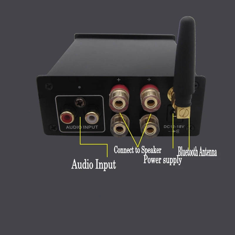 HIFI TPA3116 Bluetooth 4 2 цифровой аудио стерео усилитель 50 Вт * ампер Плата Поддержка USB