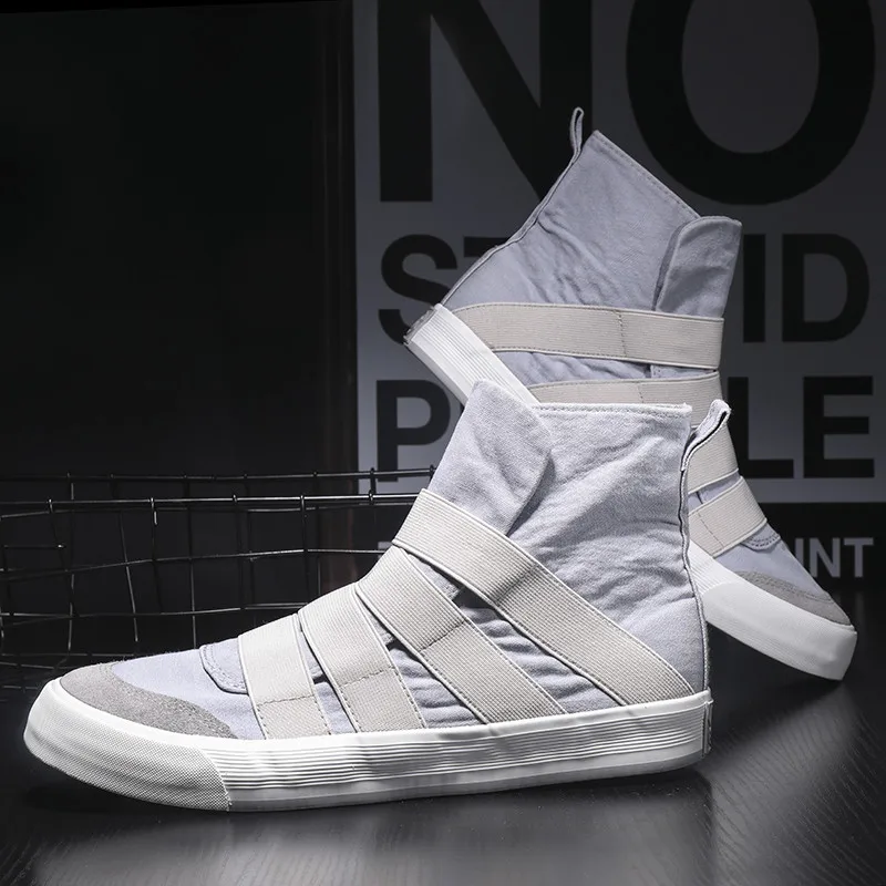 Высокие парусиновые кроссовки Оригинальные лоферы Модные Zapatillas Hombre