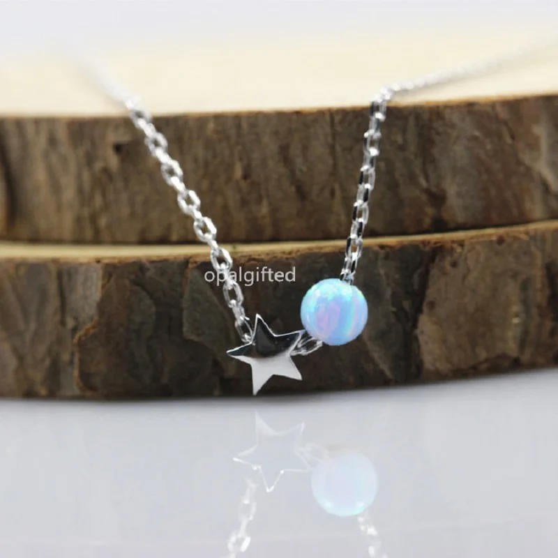 (1 шт./лот) Бесплатная доставка белые/синие/фиолетовые синтетические опаловые