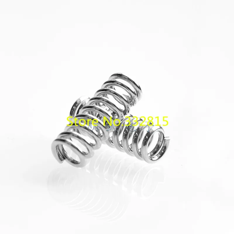 

10PCS 3D Printer Accessory Feeder Spring For Ultimaker Makerbot Wade Extruder Nickel Plating 1.2MM 20MM