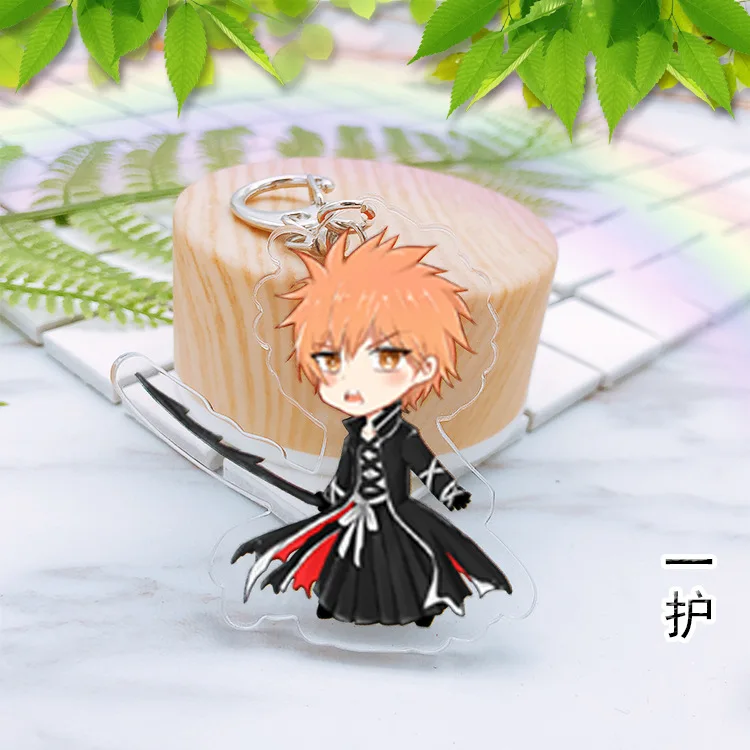 Аниме BLEACH Kurosaki ichigo Inoue Orihime Ishida Uryuu Подвески брелок игрушки подарок модель