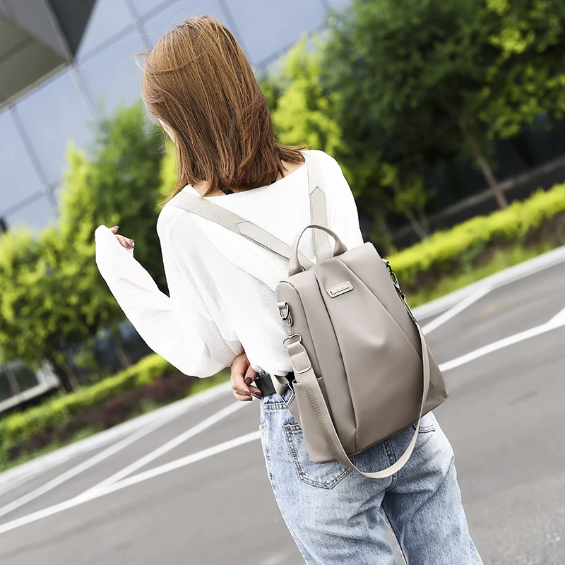 

2019 New Fashion Multifunction Backpack Women Oxford Travel Bagpack Anti-Theft Backpack School Bag for Teenager Girls Sac A Dos