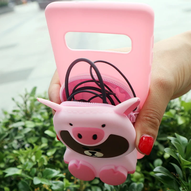 FAYDAI для Huawei P30 Lite чехол 3D милый мультяшный кошелек телефона Pro P 30 Чехол Мягкий ТПУ
