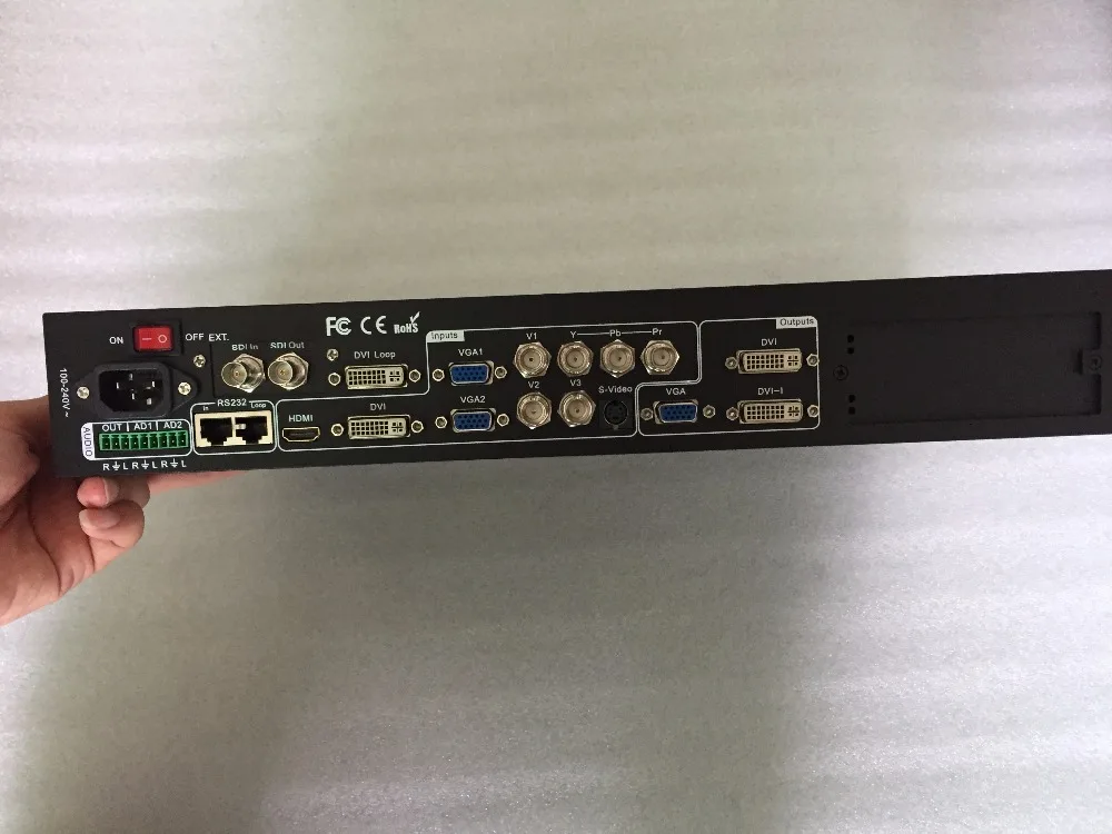VDWALL LVP605S Hdmi/Composite/Usb/DVI/SDI/vga вход Dvi/Vga/выход Linsn и Nova lvp605S серия Led дисплей видео