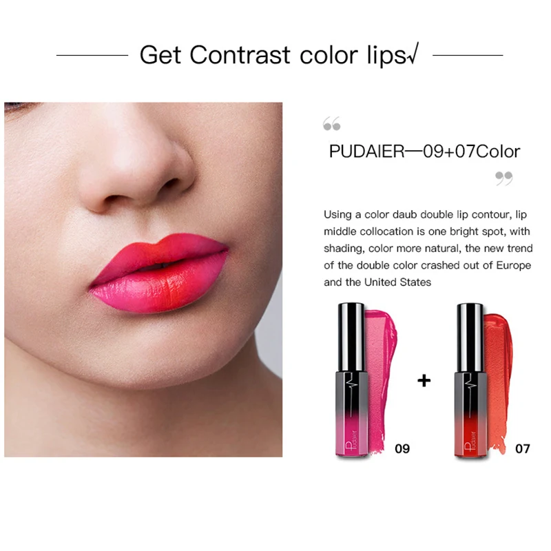 Hot Sale Matte Lip Glaze Liquid Lipstick Nude Tint Waterproof Long Lasting Cosmetics JLRS 2019 |