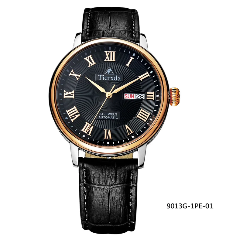 Роскошные Дата День мужской деловой часы автоматические механические наручные