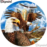 dispaint full squareround drill 5d diy diamond painting animal eagle scenery 3d embroidery cross stitch 5d home decor a10935