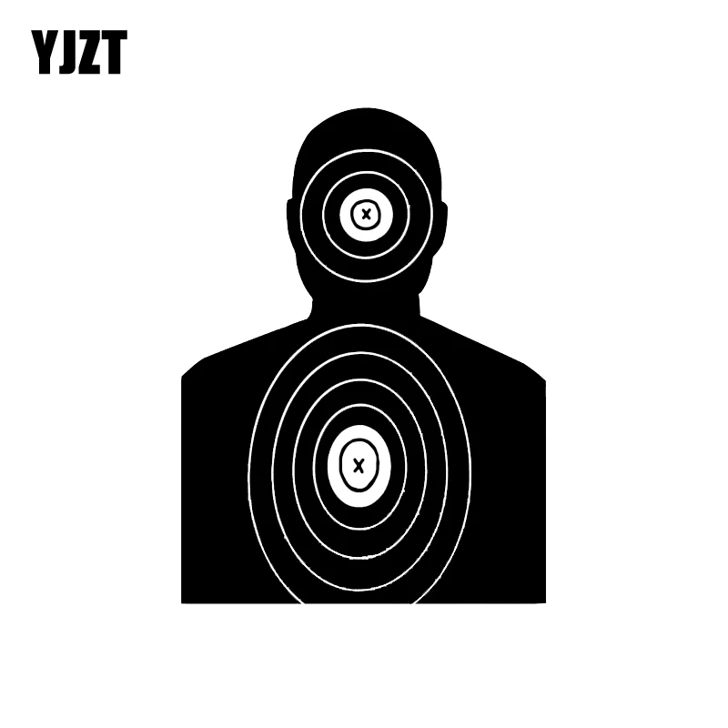 YJZT 11 1*15 см интересная большая графическая Автонаклейка для стрельбы виниловая