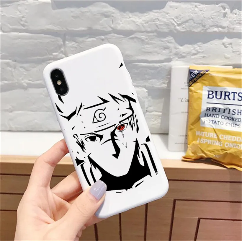 Наруто Акацуки клана облако символ Печатный чехол для iPhone 6 6S 7 8 plus X XR XS MAX для samsung galaxy s8 S7 edge - Цвет: 22272