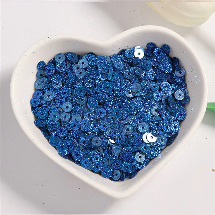 Royal Blue 10 г/упак. 4 мм блестки плоские круглые свободные блестки с пайетками Швейные Свадебные украшения Ремесло скрапбук DIY аксессуары - Цвет: Royal Blue