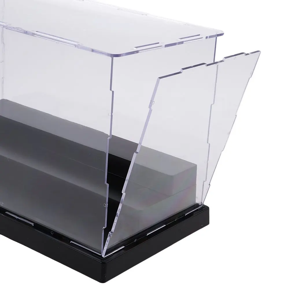 3 шага пылезащитный акриловый витрина дисплей коробка для модели автомобиля