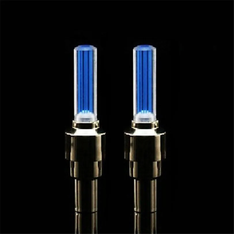 2 шт. для велосипеда мотоцикла машины колеса шины колпачок клапана светодиодный