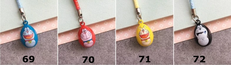 Мультфильм Jingle Bell кулон мобильный телефон шнурок ремешок украшение для iPhone 196 символов на выбор 500 шт./лот