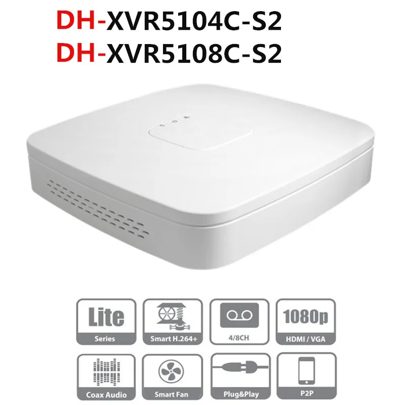 Оригинальный DH XVR 4 канала 8 канальный 1080 P цифровой видео Регистраторы HCVR камера