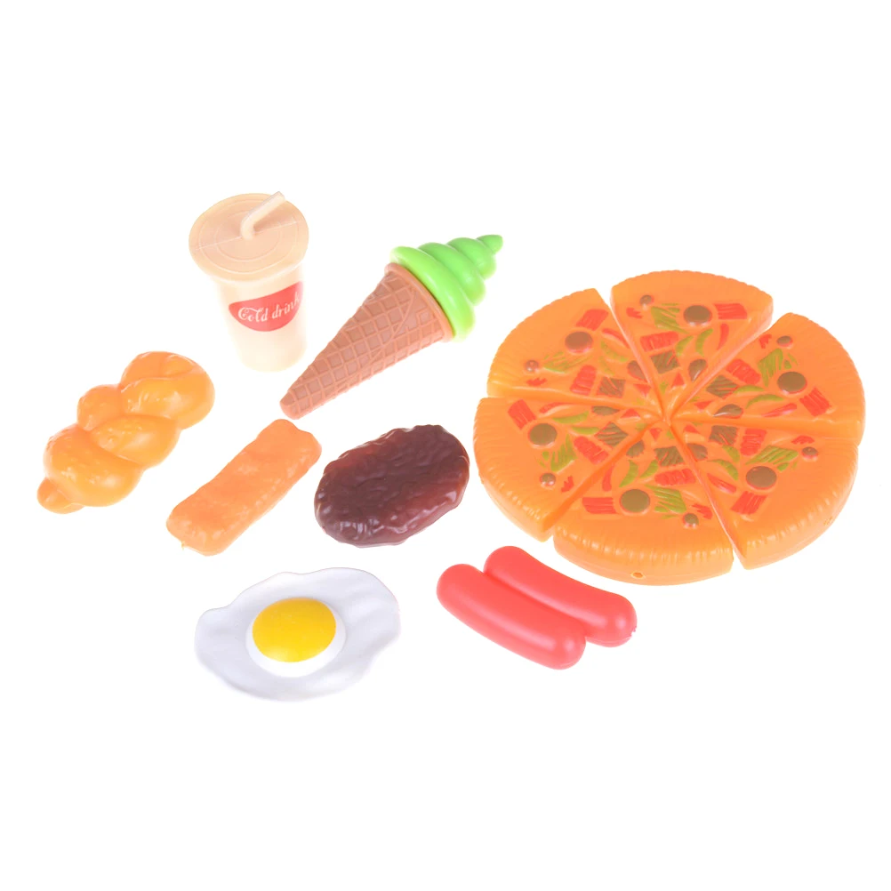 Миниатюрная искусственная еда для кукол Детская кухня пиццы кукольного домика