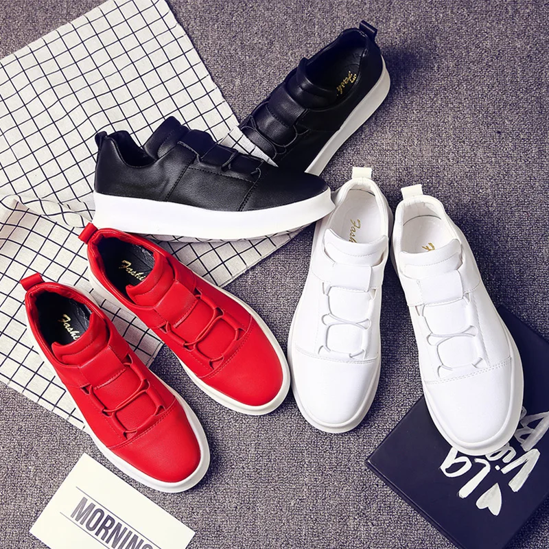 TOURSH Brand Fashion New Arrival Comfortable Sneakers Casual Shoes Lace-Up Black Red White Outdoor Walking Flat Loafers | Обувь
