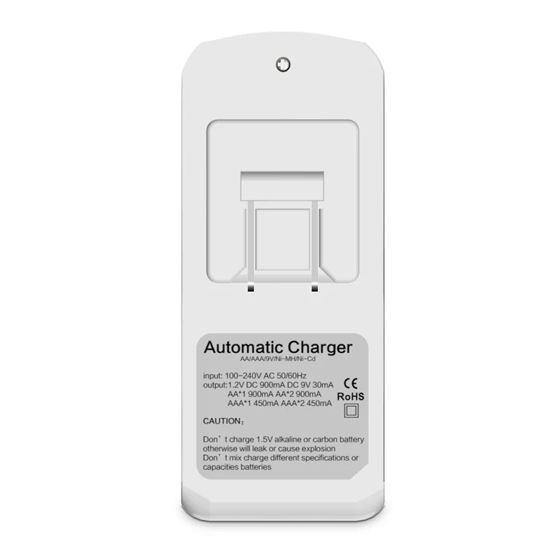 Новое зарядное устройство 2 слота Ni-MH для AA AAA 9V 6F22 батарея с ЖК-дисплеем DC128 |