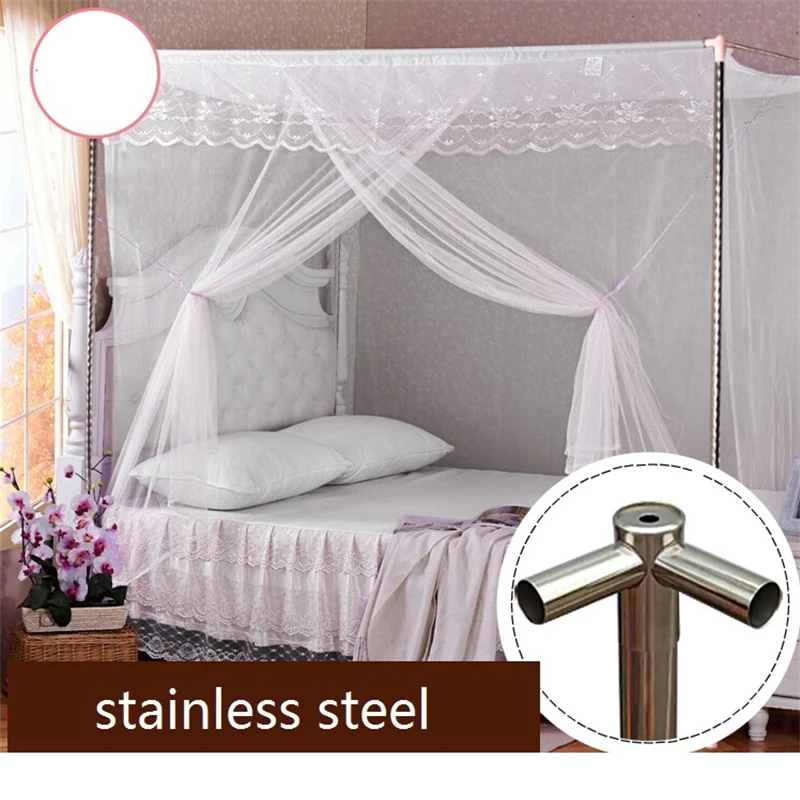 Bebek Mosquitera Cama кровать палатка девушка комната Декор Pour двойной ребенок сладкий Клык Cibinlik Ciel De освещенный навес Moustiquaire москитная сетка - Цвет: MODEL L