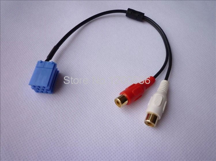 Blaupunkt GrundIg VDO 8Pin CD Changer RCA Aux cable Mini ISO Adapt vw 2rca | Обустройство дома