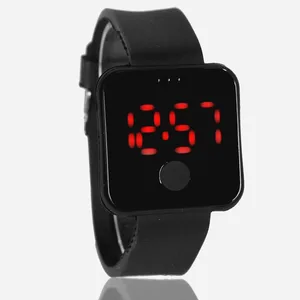 Детские часы, 12 цветов, с фруктами, светодиодные электронные часы, модные детские наручные часы для мальчиков и девочек, 2018