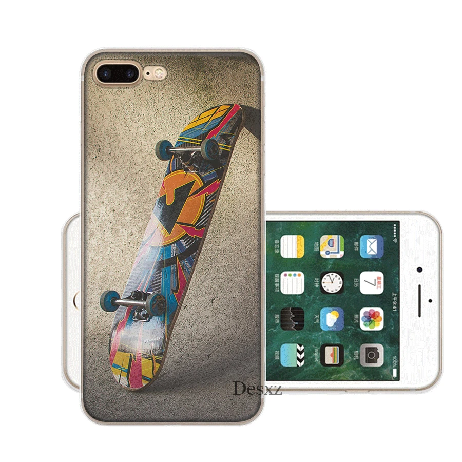 Чехол для мобильного телефона Desxz Skateboard iPhone 6 6s 7 8 Plus 11 Pro X XS Max 5 5S SE |