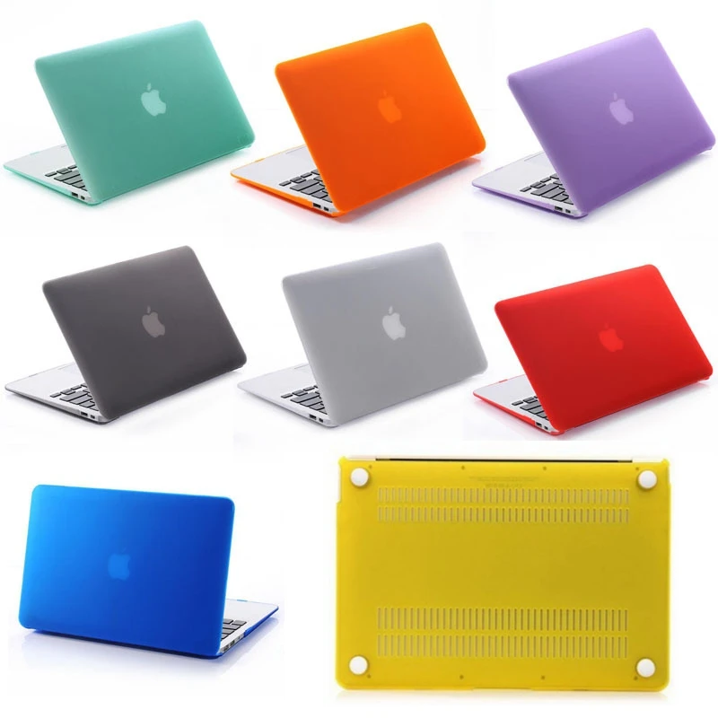 Новый жесткий матовый чехол с кристаллами для MacBook Air 11 air 13 дюймов A1466 A1932 Pro 15 Retina