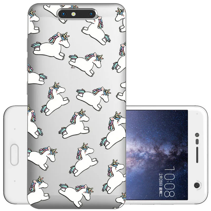 E Чехол для zte Blade V8, чехол, мягкий силиконовый чехол из ТПУ для zte Blade V8 zte V8, силиконовый чехол для телефона, чехол 5,2'' - Цвет: E