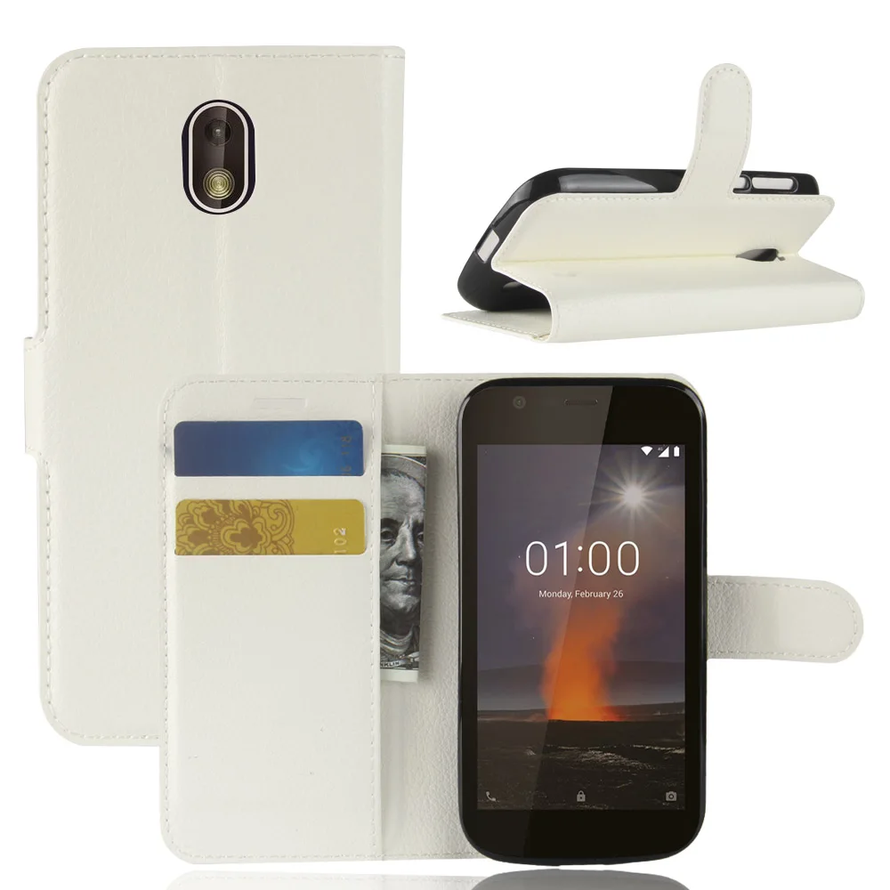 Роскошный флип-чехол из искусственной кожи для Nokia 1 TA-1047 TA-1060 TA-1056 TA-1079 TA-1066
