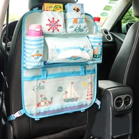 fashion cartoon car seat back organizer bags car styling multifunctional stowing tidying interior pouch accessories supplies