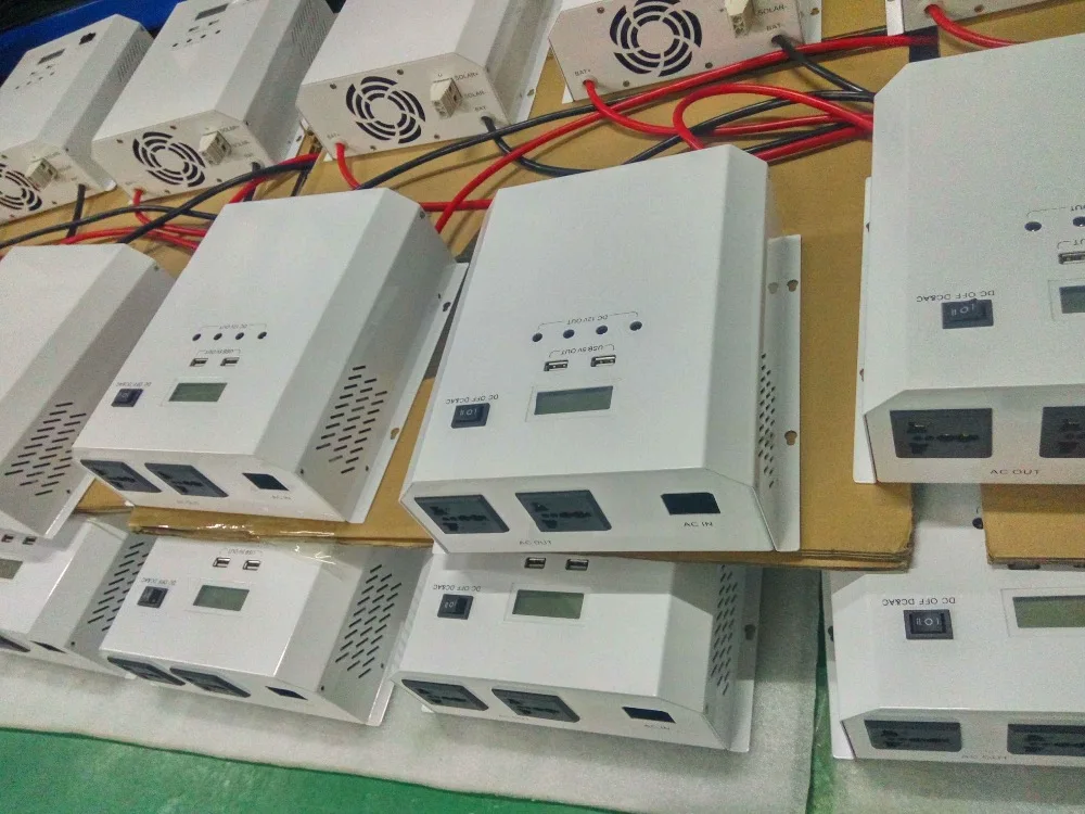 3KVA чистая Синусоидальная волна Гибридный инвертор Встроенный 50A ШИМ Солнечный
