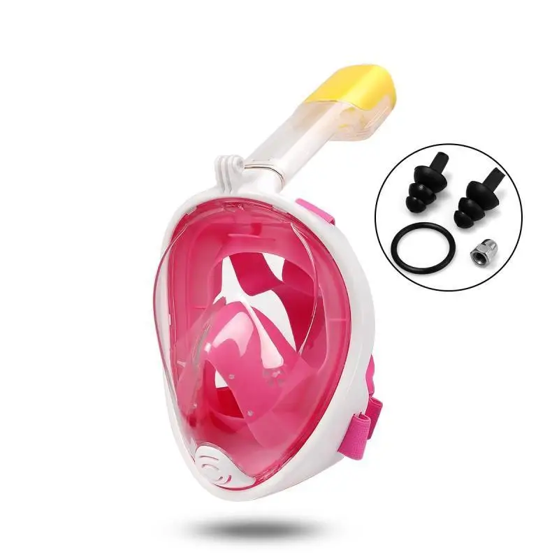 Underwater Summer Sport Scuba Diving Mask Full Face Snorkeling Mask Anti Fog Snorkeling Diving Mask For Swimming Spearfishing
